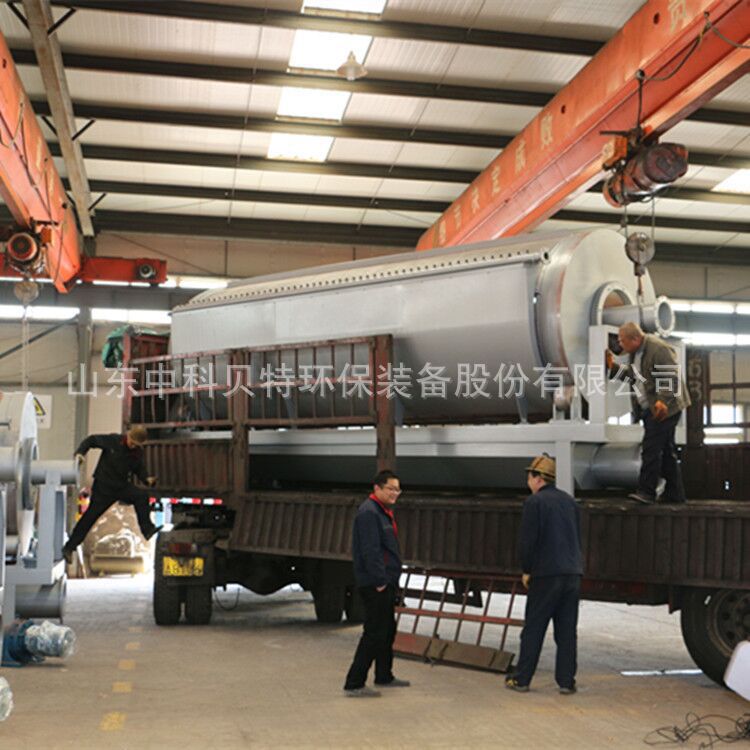 绿巨人软件在线下载屠宰污水处理设备转筒式微滤机发往宁夏